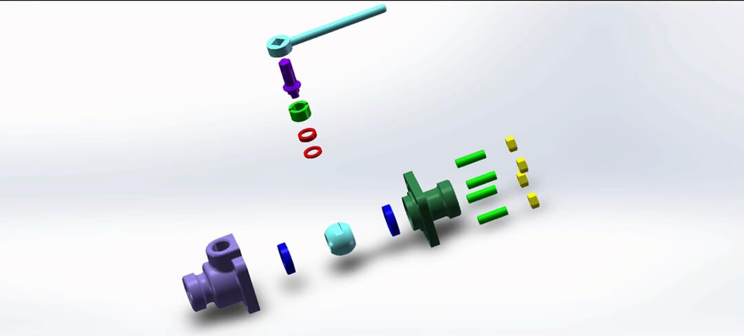 3D模型装配动画