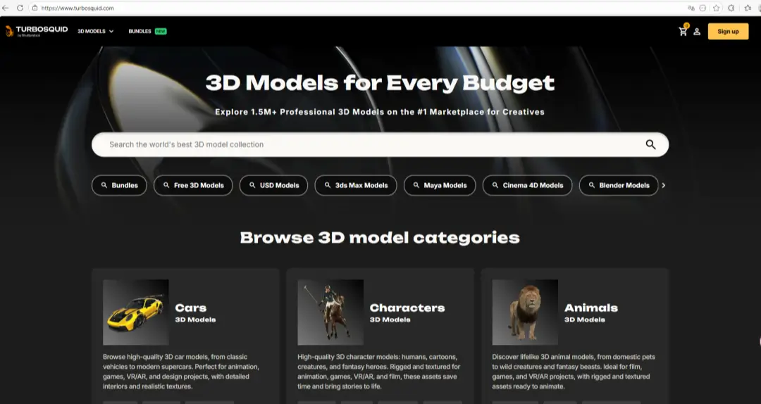 3D模型资源站-TurboSquid