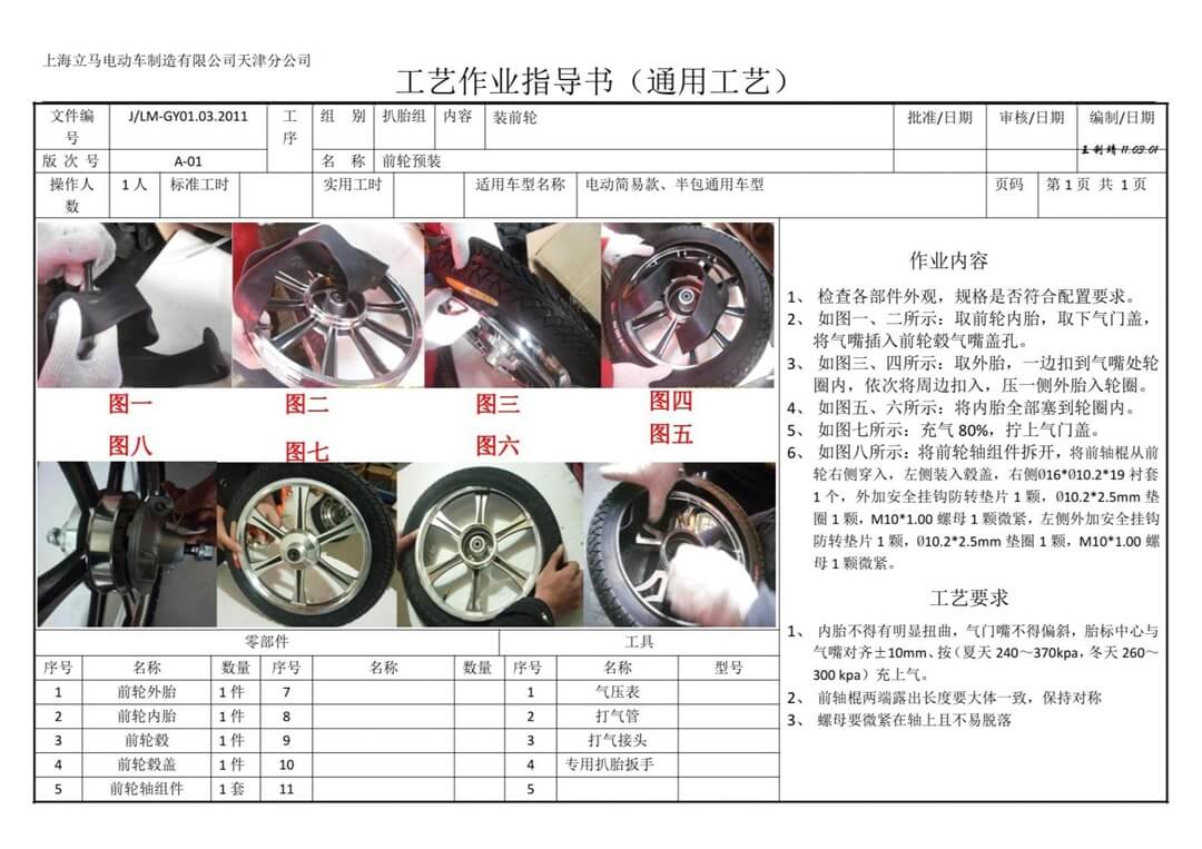 作业指导书