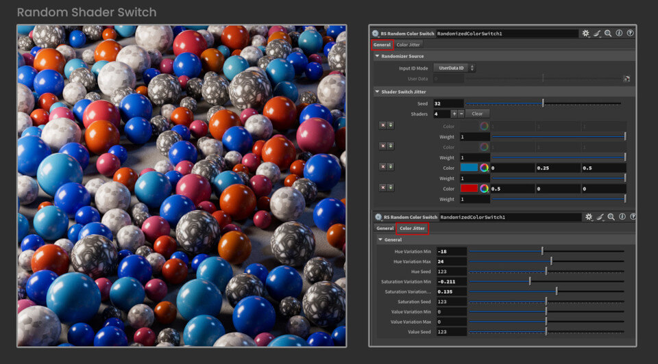 Redshift 2025.2更新：新节点与非真实感渲染选项