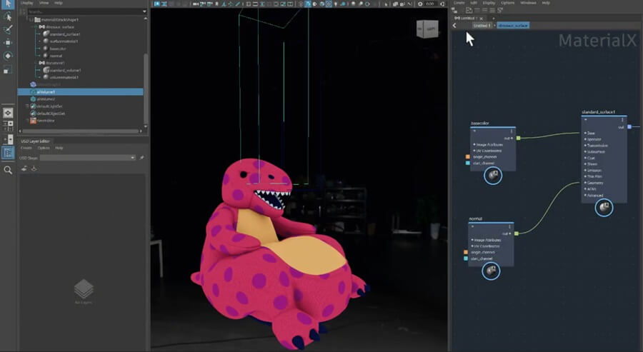 LookdevX 1.4.0插件更好地支持MaterialX工作流程
